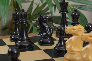 The Fischer Series Luxury Chess Pieces - 4.4