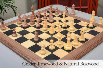 The Reykjavik II Series Chess Pieces - 3.75