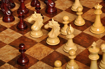 The Cremona Series Artisan Chess Pieces - 4.4