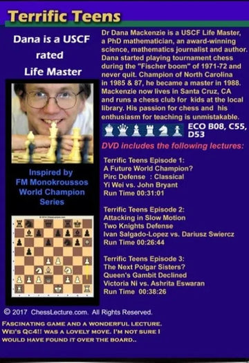 Terrific Teens - Chess Lecture - Volume 175
