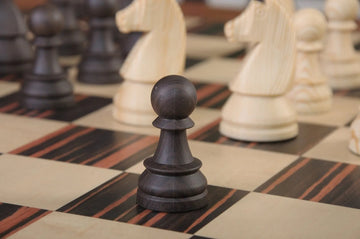 The Euro Series Chess Pieces - 3.75