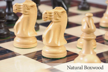American Staunton Series Chess Pieces - 3.75