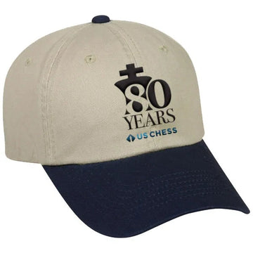 80th Anniversary US Chess Federation Baseball Hat