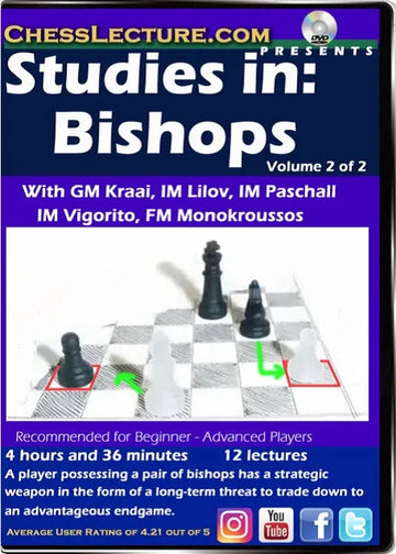E-DVD Studies in: Bishops - Chess Lecture - Volume 169 - 2 DVDs