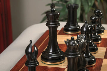 The Imperial Collector Series Luxury Chess Pieces with Brass Weighting - 4.4