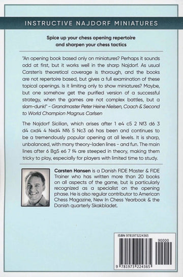 Miniatures in the Sicilian Najdorf