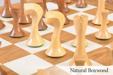 The Moderne Series Chess Pieces - 3.75