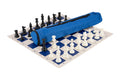 Quiver Chess Set Combination - Triple Weighted Regulation Pieces | Vinyl Chess Board | Quiver Bag