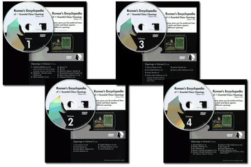 Complete Roman's Encyclopedia of Essential Chess Openings : Volumes 1-4  (4 DVDs)