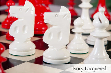 The W.T. Pinney Series Chess Pieces - The Camaratta Collection - 4.75