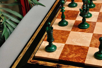 The Selenus Luxury Bone Chess Pieces - 4.0