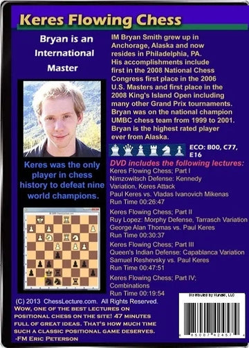 E-DVD Keres Flowing Chess - Chess Lecture - Volume. 53