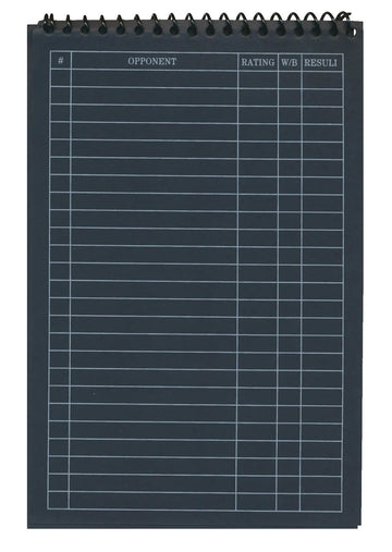 US Chess Federation Commemorative Spiral Scorebook (120 Moves/Game)