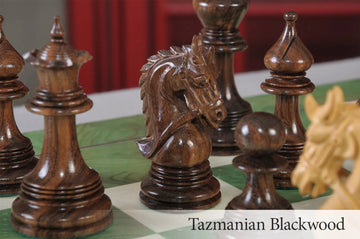 The Preston Series Chess Set, Box, & Board Combination