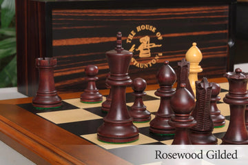 Scacchi in legno di bosso modello Staunton 1851 - Re mm 100 Scacchi in legno di bosso modello Staunton 1851 - Re mm 100