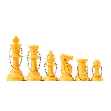 Chess Pieces Keychain Set (17 Pieces)
