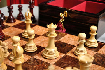 The Forever Collection -  Benevento Series Artisan Chess Pieces - 4.4