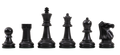 The Bobby Fischer Ultimate Tournament Series Plastic Chess Pieces - 3.75