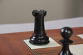 The Leicester Series Chess Set, Box, & Board Combination