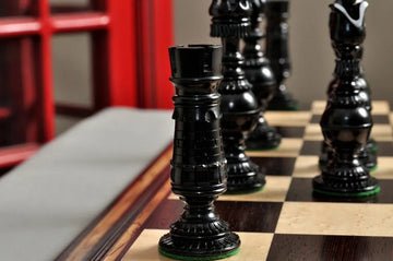 The Oxford Luxury Bone Chess Pieces - 5.25