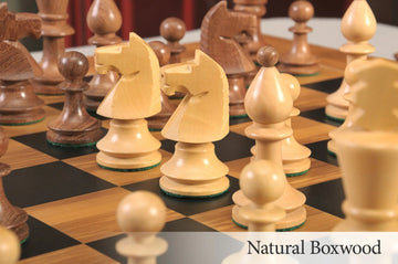 CLEARANCE - The Hungarian II Series Chess Pieces - 3.875