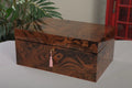 Signature Fitted Coffer Chess Box - Walnut Burl