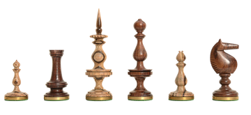 The Camaratta Collection - The Killarney Series Luxury Chess Pieces - 4.875" King