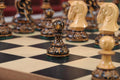 The Burnt Dubrovnik Series Chess Set, Box, & Board Combination