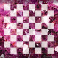 Crystal Dreams - Full Color Vinyl Chess Board