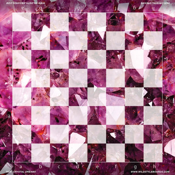 Crystal Dreams - Full Color Vinyl Chess Board