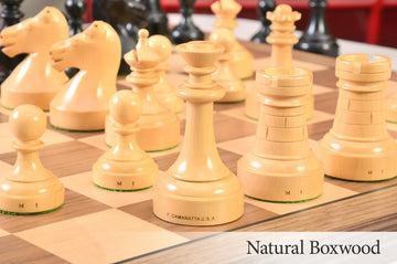 The Camaratta Collection - The Louis Persinger II Series Chess Pieces - 3.6