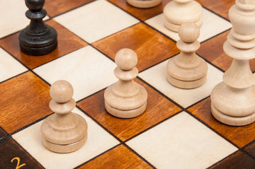 The Brown Magnetic Chess Set