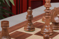 The Horn McCrillis Series Wood Chess Pieces - 3.6