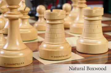 The Camaratta Collection - The Louis Persinger Series Chess Pieces - 3.6