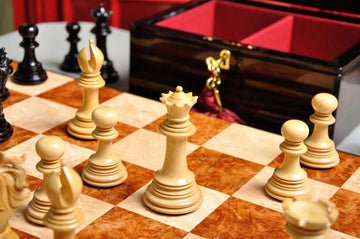 The Forever Collection -  Benevento Series Artisan Chess Pieces - 4.4