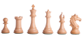 The Cremona Series Artisan Chess Pieces - 4.4