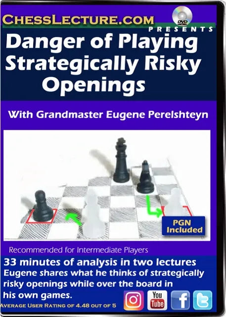 Danger of Playing Strategically Risky Openings - Chess Lecture - Volume ...