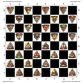 Craptastic - Full Color Vinyl Chess Board