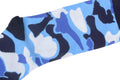 Dark Blue Camo with Black Chess Socks