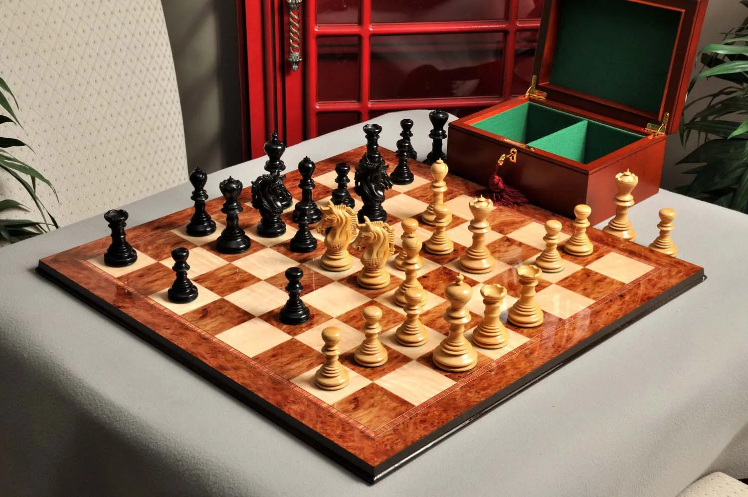 The Ferrara Series Luxury Chess Pieces - 4.4