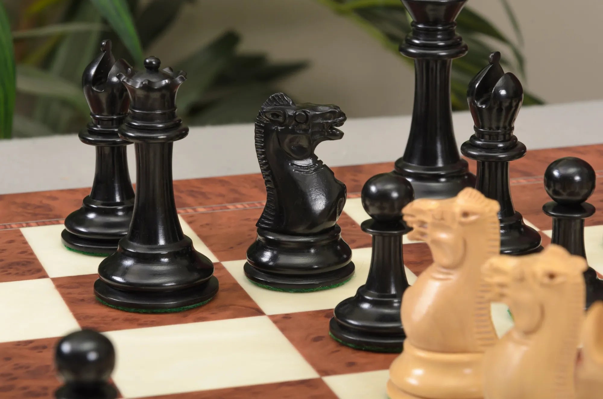 The Library Collection - Anderssen Dropjaw Series Luxury Chess
