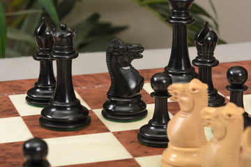 The Library Collection - The Anderssen Dropjaw Series Luxury Chess Pieces - 3'' King