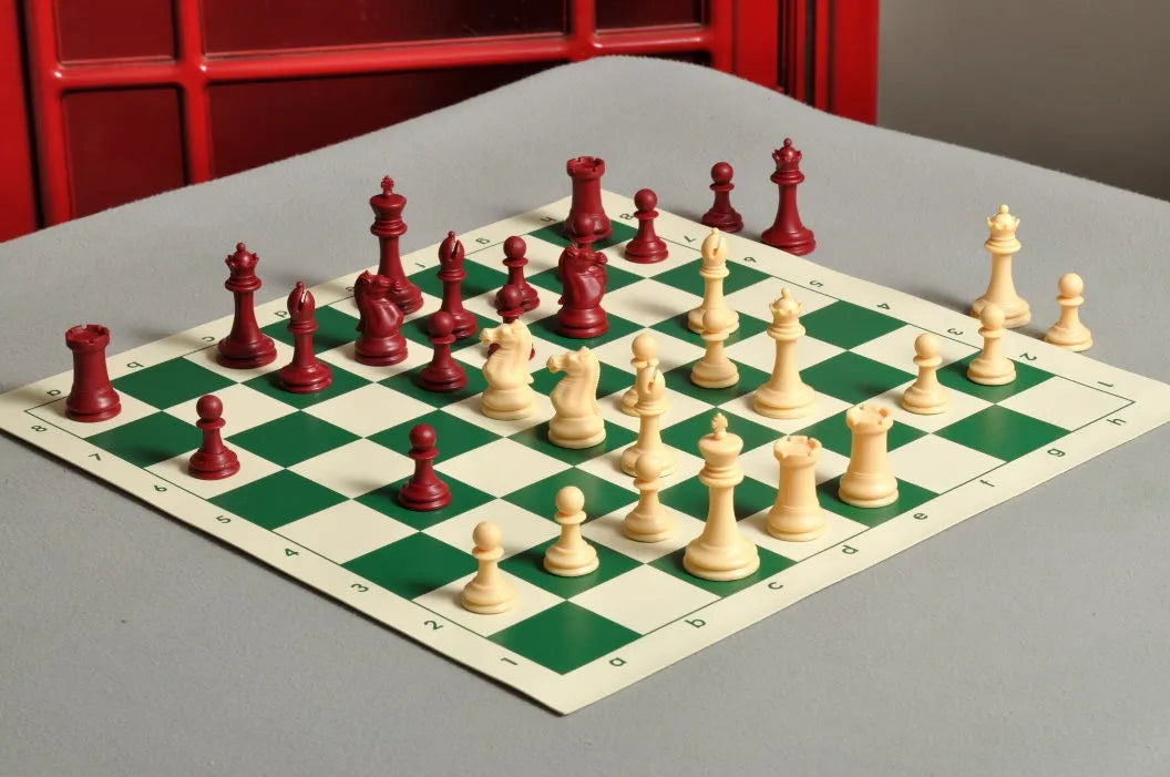 The Marshall Library Series Plastic Chessmen - 2.875