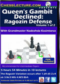 Queen's Gambit Declined - Ragozin Defense - 2 DVDs - Chess Lecture - Volume 148