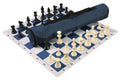 Quiver Chess Set Combination and Triple Weighted Regulation Pieces | Thin Mousepad Chess Board | Quiver Bag