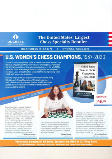 CLEARANCE - Chess Life Magazine - July 2023 Issue