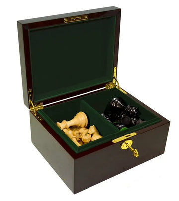 Ebony Wood Chess Box