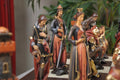 The Pyrenees Series Hand Painted Chess Pieces - From The Val Gardena Collection - 6.3