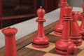 The Large Classical Staunton Series Chess Set, Box, & Board Combination