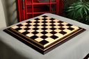 Signature Contemporary IV Luxury Chess board - AFRICAN PALISANDER / CURLY MAPLE - 2.5" Squares